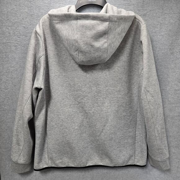 Uniqlo Men's Grey Zip Tech Hoodie Size XL - Picture 4 of 5